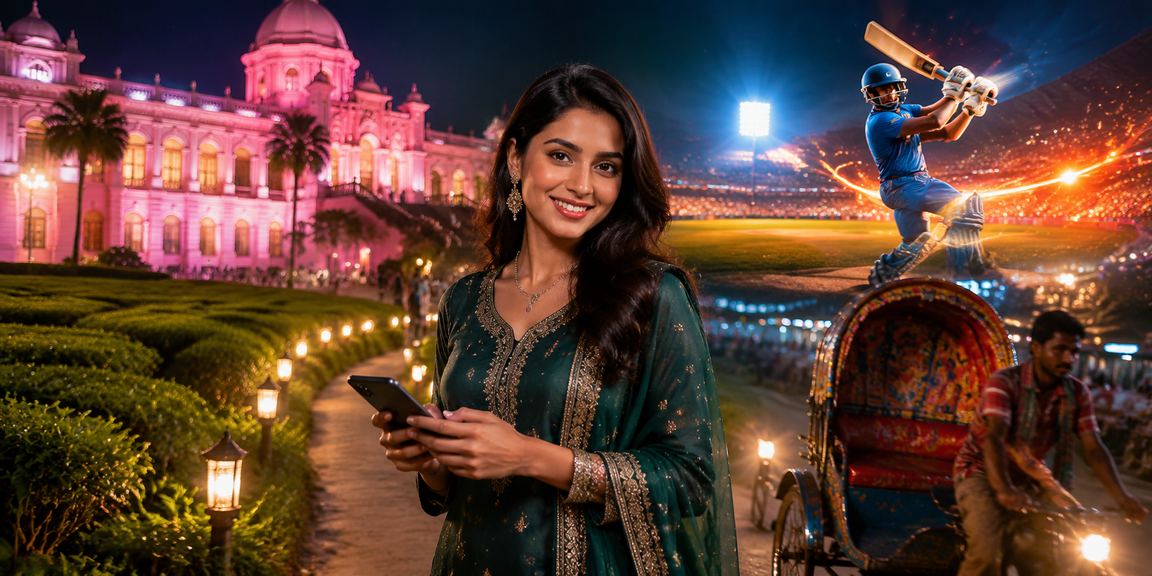 ঢাকার ক্রিকেট বেটিং উপলক্ষ্যে গ্যালারি